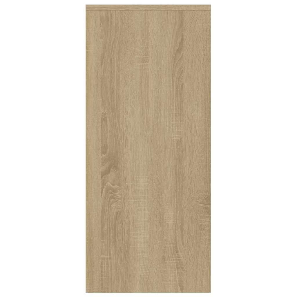 vidaXL Μπουφές Sonoma Δρυς 102x33x75 εκ. Επεξεργασμένο Ξύλο