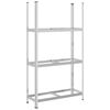 vidaXL &Rho;ά&phi;&iota; &epsilon;&lambda;&alpha;&sigma;&tau;&iota;&kappa;ώ&nu; 3 &epsilon;&pi;&iota;&pi;έ&delta;&omega;&nu; &Alpha;&sigma;&eta;&mu;ί 110x40x200 cm &Alpha;&tau;&sigma;ά&lambda;&iota;