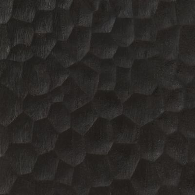 vidaXL Ντουλάπι Μαύρο 60 x 33 x 110 εκ. από Μασίφ Ξύλο Μάνγκο