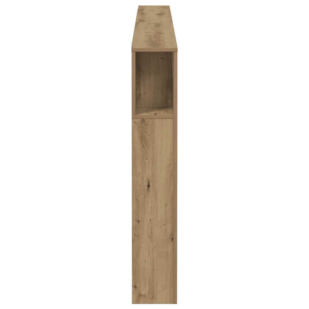 vidaXL Κεφαλάρι Με Αποθηκευτικό Χώρο 200x18,5x102,5 εκ. Επεξ. Ξύλο