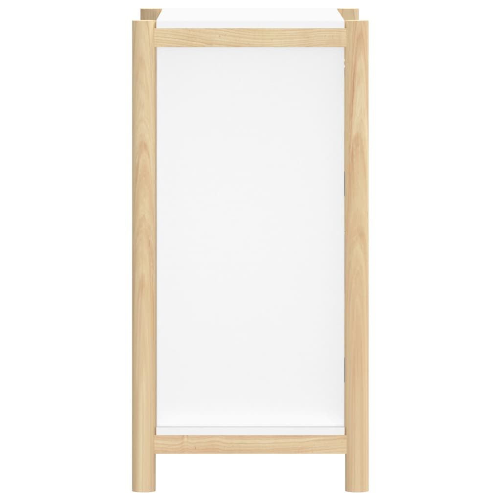 vidaXL Ντουλάπι Λευκό 62 x 38 x 75 εκ. από Επεξεργασμένο Ξύλο