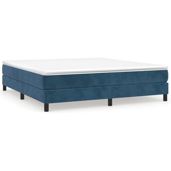 vidaXL &Kappa;&rho;&epsilon;&beta;ά&tau;&iota; Boxspring &mu;&epsilon; &Sigma;&tau;&rho;ώ&mu;&alpha; &Sigma;&kappa;&omicron;ύ&rho;&omicron; &Mu;&pi;&lambda;&epsilon; 160x200 &epsilon;&kappa;. &Beta;&epsilon;&lambda;&omicron;ύ&delta;&iota;&nu;&omicron;