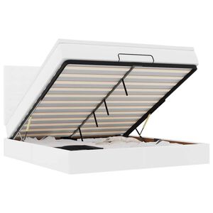 vidaXL &Omicron;&theta;&omega;&mu;&alpha;&nu;&iota;&kappa;ό &kappa;&rho;&epsilon;&beta;ά&tau;&iota; &mu;&epsilon; &sigma;&tau;&rho;ώ&mu;&alpha; &Lambda;&epsilon;&upsilon;&kappa;ό 160x200cm Faux Leather