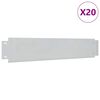 vidaXL &Mu;&pi;&omicron;&rho;&nu;&tau;&omicron;ύ&rho;&epsilon;&sigmaf; &Gamma;&kappa;&alpha;&zeta;ό&nu; 20 &tau;&epsilon;&mu;. 100 x 20 &epsilon;&kappa;. &Gamma;&alpha;&lambda;&beta;&alpha;&nu;&iota;&sigma;&mu;έ&nu;&omicron;&sigmaf; &Chi;ά&lambda;&upsilon;&beta;&alpha;&sigmaf;