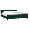 vidaXL &Kappa;&rho;&epsilon;&beta;ά&tau;&iota; Boxspring &mu;&epsilon; &Sigma;&tau;&rho;ώ&mu;&alpha; &Sigma;&kappa;&omicron;ύ&rho;&omicron; &Pi;&rho;ά&sigma;&iota;&nu;&omicron; 200x210&epsilon;&kappa;. &Beta;&epsilon;&lambda;&omicron;ύ&delta;&iota;&nu;&omicron;