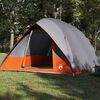 vidaXL Σκηνή Camping Γκρι και πορτοκαλί 275 x 230 x 140 εκ.