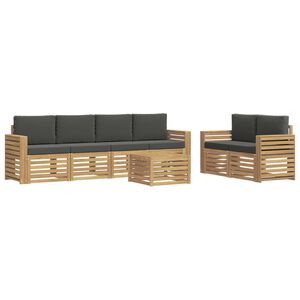 vidaXL &Sigma;&epsilon;&iota;&rho;ά &Kappa;&alpha;&nu;&alpha;&pi;έ &Epsilon;&xi;&omega;&tau;&epsilon;&rho;&iota;&kappa;&omicron;ύ 7 &tau;&mu;&chi;. Ά&sigma;&pi;&rho;&omicron; &kappa;&alpha;&iota; &Alpha;&nu;&theta;&rho;&alpha;&kappa;ί &Pi;&omicron;&lambda;&upsilon;&epsilon;&sigma;&tau;έ&rho;&alpha;&sigmaf;