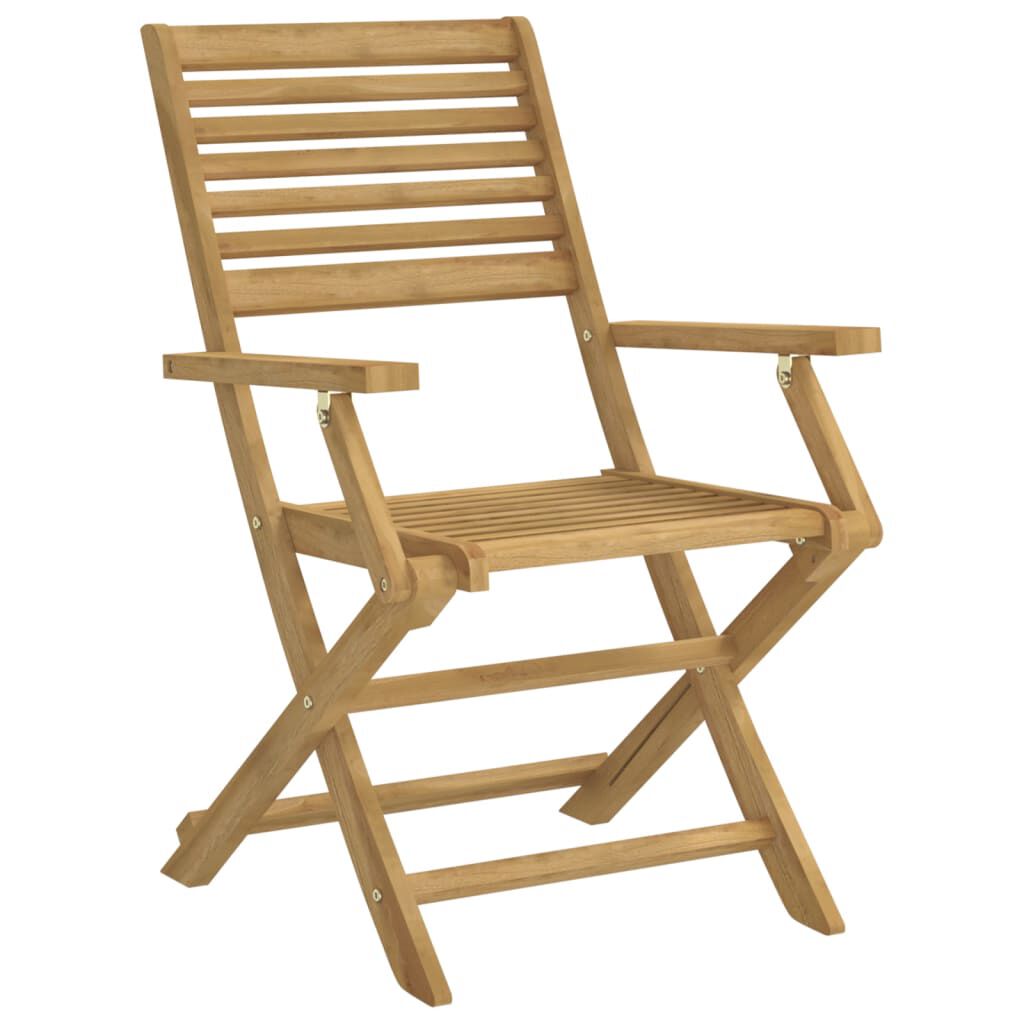 vidaXL Καρέκλες Κήπου Πτυσσόμενες 6 τεμ 54,5x61,5x86,5 εκ Μασίφ Ακακία