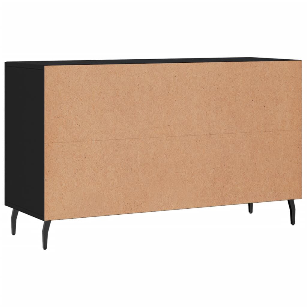 vidaXL Ντουλάπι Μαύρο 100x36x60 εκ. από Επεξεργασμένο Ξύλο