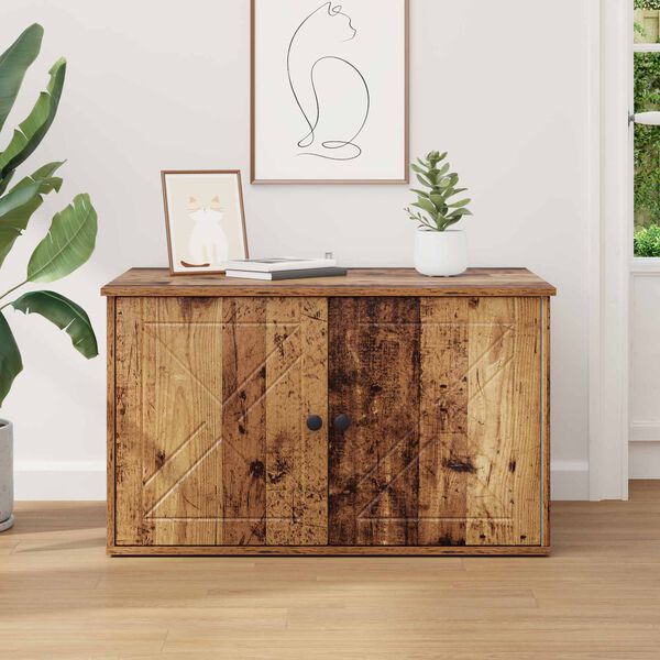 vidaXL &Sigma;&pi;ί&tau;&iota; &Gamma;ά&tau;&alpha;&sigmaf; &Pi;&alpha;&lambda;&iota;ό &xi;ύ&lambda;&omicron; 85 x 55 x 50 &epsilon;&kappa;. &Epsilon;&pi;&epsilon;&xi;&epsilon;&rho;&gamma;&alpha;&sigma;&mu;έ&nu;&omicron; &xi;ύ&lambda;&omicron;