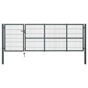 vidaXL &Pi;ό&rho;&tau;&alpha; &Kappa;ή&pi;&omicron;&upsilon; &mu;&epsilon; &Sigma;&tau;ύ&lambda;&omicron;&upsilon;&sigmaf; &Alpha;&tau;&sigma;ά&lambda;&iota;&nu;&eta; 350x100 &epsilon;&kappa;. &Alpha;&nu;&theta;&rho;&alpha;&kappa;ί