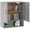 vidaXL Ντουλάπι Τοίχου Γκρι Sonoma 60x31x70εκ. Επεξεργασμένο Ξύλο