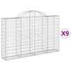 vidaXL &Sigma;&upsilon;&rho;&mu;&alpha;&tau;&omicron;&kappa;&iota;&beta;ώ&tau;&iota;&alpha; &Tau;&omicron;&xi;&omega;&tau;ά 9 &tau;&epsilon;&mu;. 200x30x120/140 &epsilon;&kappa;. &Gamma;&alpha;&lambda;&beta;&alpha;&nu;. &Alpha;&tau;&sigma;ά&lambda;&iota;