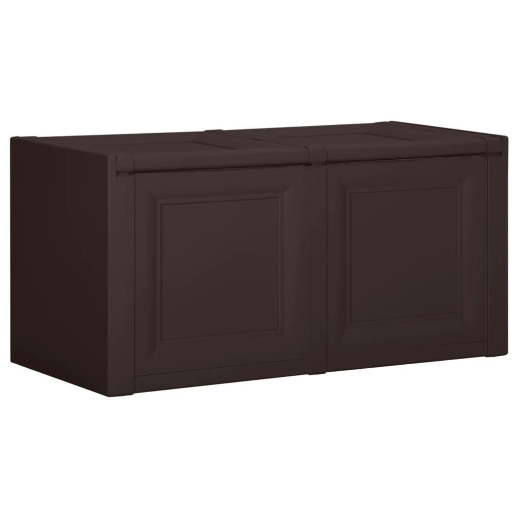 vidaXL Μπαούλο Αποθήκευσης Καφέ 86 x 40 x 42 εκ. 85 Λίτρα