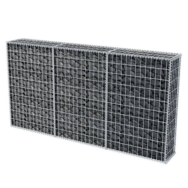 vidaXL Συρματοκιβώτιο 200 x 30 x 100 εκ. από Γαλβανισμένο Χάλυβα