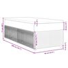 vidaXL Κρεβάτι Boxspring με Στρώμα Μαύρο 90x200 εκ. Βελούδινο