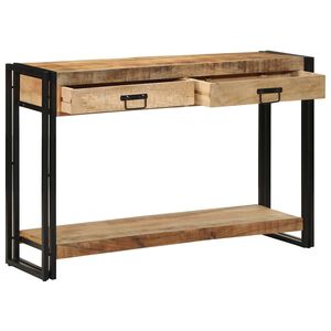 vidaXL &Tau;&rho;&alpha;&pi;έ&zeta;&iota; &kappa;&omicron;&nu;&sigma;ό&lambda;&alpha;&sigmaf; &Kappa;&alpha;&phi;έ 120 x 33 x 75 &epsilon;&kappa; &Sigma;&tau;&epsilon;&rho;&epsilon;ό &xi;ύ&lambda;&omicron; &mu;ά&nu;&gamma;&kappa;&omicron;