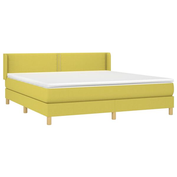vidaXL &Kappa;&rho;&epsilon;&beta;ά&tau;&iota; Boxspring &mu;&epsilon; &Sigma;&tau;&rho;ώ&mu;&alpha; &Pi;&rho;ά&sigma;&iota;&nu;&omicron; 160x200 &epsilon;&kappa;.&Upsilon;&phi;&alpha;&sigma;&mu;ά&tau;&iota;&nu;&omicron;