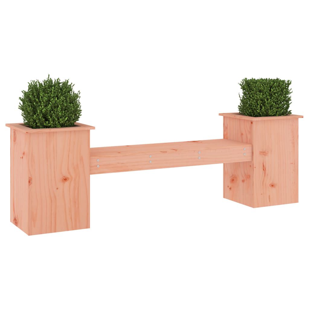 vidaXL Ζαρντινιέρα Παγκάκι 184,5x39,5x56,5 εκ. από Μασίφ Ξύλο Douglas