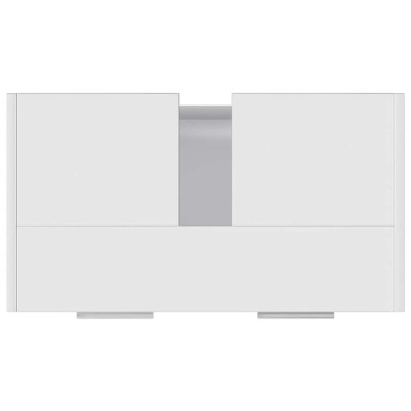 vidaXL Ντουλάπι Νιπτήρα Λευκό 60 x 33 x 61 εκ. από Επεξ. Ξύλο