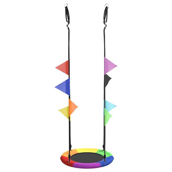 vidaXL Κούνια φωλιά Μπλε 60 x 60 x 180 εκ