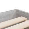 vidaXL Πλαίσιο Κρεβατιού με Συρτάρια Γκρι Sonoma 75x190 εκ. Επεξ. Ξύλο