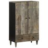 vidaXL Highboard 60x33x100 cm &mu;&alpha;&sigma;ί&phi; &xi;ύ&lambda;&omicron; Mango