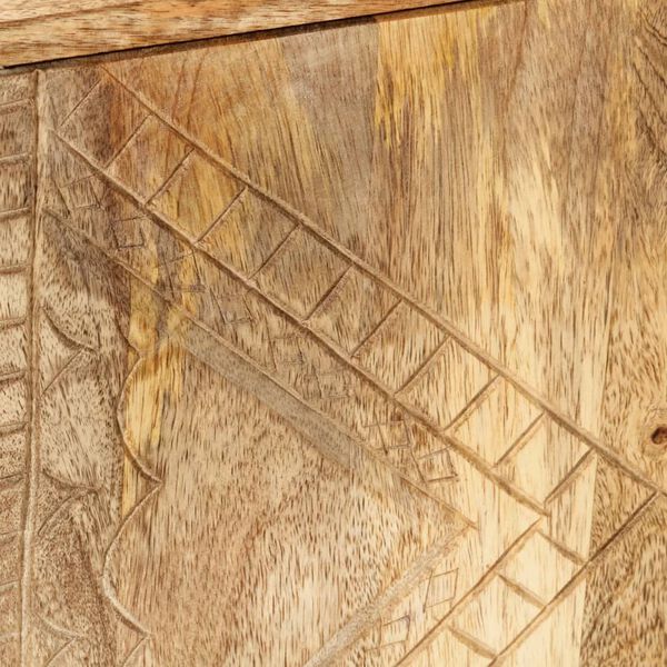 vidaXL Μπουφές 110 x 30 x 60 εκ. από Μασίφ Ξύλο Μάνγκο