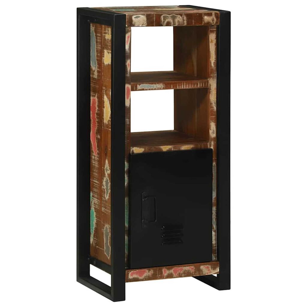 vidaXL Ντουλάπα Μπάνιου Καφέ 40 x 30 x 90 cm Μασίφ ανακυκλωμένο ξύλο
