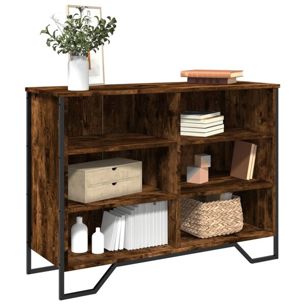 vidaXL Ντουλάπι Καπνιστή Δρυς 101x35,5x74,5 εκ. από Επεξεργ. Ξύλο
