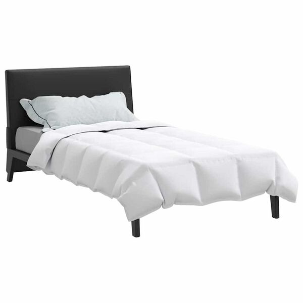 vidaXL Κουβέρτια & Κουβέρτες Λευκό 135 x 200 cm Πούπουλο