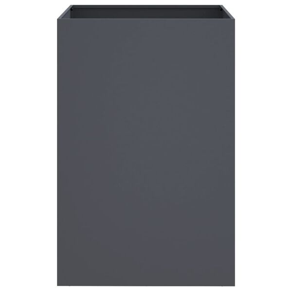 vidaXL Ζαρντινιέρα Ανθρακί 52x48x75 εκ. από Χάλυβα