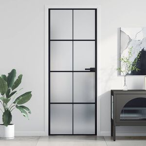 vidaXL &Epsilon;&sigma;&omega;&tau;&epsilon;&rho;&iota;&kappa;ή &Pi;ό&rho;&tau;&alpha; &Mu;&alpha;ύ&rho;&eta; 76x201,5 &epsilon;&kappa;. &Psi;&eta;&mu;έ&nu;&omicron; &Gamma;&upsilon;&alpha;&lambda;ί &kappa;&alpha;&iota; &Alpha;&lambda;&omicron;&upsilon;&mu;ί&nu;&iota;&omicron;