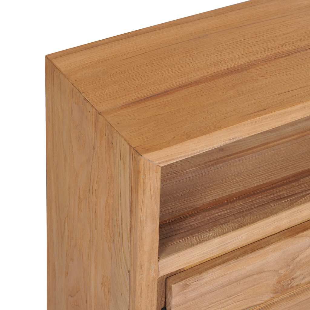 vidaXL Ντουλάπι με Συρτάρια 80 x 30 x 60 εκ. από Μασίφ Ξύλο Teak