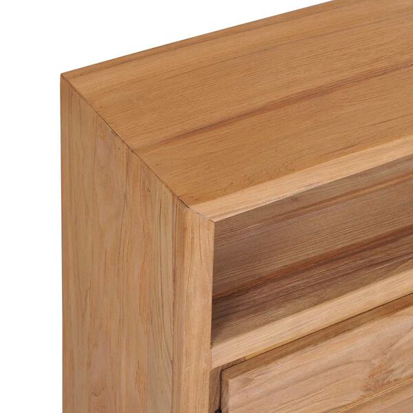 vidaXL Ντουλάπι με Συρτάρια 80 x 30 x 60 εκ. από Μασίφ Ξύλο Teak