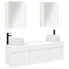 vidaXL &Sigma;&epsilon;&tau; &Nu;&tau;&omicron;&upsilon;&lambda;&alpha;&pi;&iota;ώ&nu; &Mu;&pi;ά&nu;&iota;&omicron;&upsilon; 5 pcs &Lambda;&epsilon;&upsilon;&kappa;ό 53 x 15,5 x 70 &epsilon;&kappa;.
