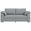 vidaXL Καναπές με μαξιλάρι Ανοιχτό γκρι 180 x 77 x 82 εκ ύφασμα