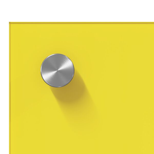 vidaXL Πίσω Πάνελ Κουζίνας Κίτρινο 90 x 50 x 0.6 εκ. σκληρυμένο γυαλί