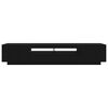 vidaXL Σετ επίπλου τηλεόρασης Επιτοίχιο 2 pcs Μαύρο 200 x 35 x 40 εκ.