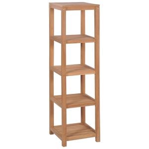 vidaXL &Rho;&alpha;&phi;&iota;έ&rho;&alpha; &Mu;&pi;ά&nu;&iota;&omicron;&upsilon; 4 &Epsilon;&pi;&iota;&pi;έ&delta;&omega;&nu; 42x42x165 &epsilon;&kappa;. &alpha;&pi;ό &Mu;&alpha;&sigma;ί&phi; &Xi;ύ&lambda;&omicron; Teak