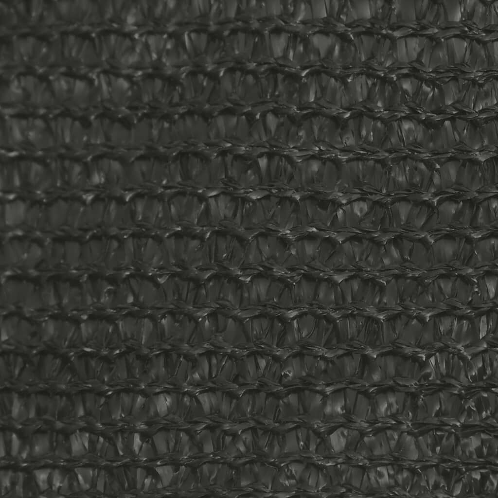 vidaXL Πανί Σκίασης Ανθρακί 6 x 6 x 6 μ. από HDPE 160 γρ./μ²