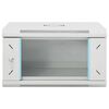 vidaXL Καμπίνα Δικτύου Επιτοίχια 6U 19'' IP20 53x40x30 εκ.