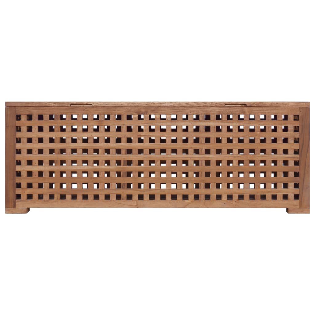 vidaXL Κουτί Αποθήκευσης 110 x 40 x 40 εκ. από Μασίφ Ξύλο Teak