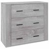 vidaXL &Nu;&tau;&omicron;&upsilon;&lambda;ά&pi;&iota; &Gamma;&kappa;&rho;&iota; Sonoma 80x33x70 &epsilon;&kappa;. &alpha;&pi;ό &Epsilon;&pi;&epsilon;&xi;&epsilon;&rho;&gamma;&alpha;&sigma;&mu;έ&nu;&omicron; &Xi;ύ&lambda;&omicron;