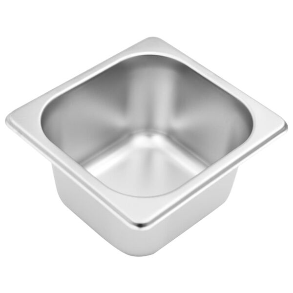 vidaXL Βάση για Λεκάνες Gastronorm με 6 Σκεύη GN 1/6 Ανοξείδωτο Ατσάλι