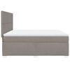vidaXL &Kappa;&rho;&epsilon;&beta;ά&tau;&iota; Boxspring &mu;&epsilon; &Sigma;&tau;&rho;ώ&mu;&alpha; Taupe 180x200 &epsilon;&kappa;. &Upsilon;&phi;&alpha;&sigma;&mu;ά&tau;&iota;&nu;&omicron;
