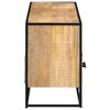 vidaXL Έπιπλο Τηλεόρασης 110 x 30 x 45 εκ. από Ακατέργαστο Ξύλο Μάνγκο