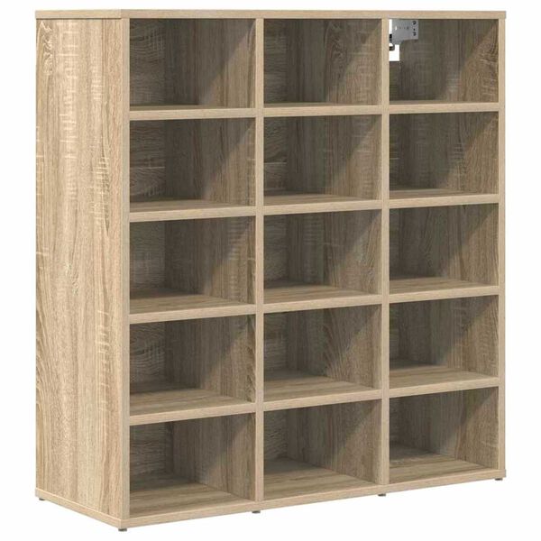 vidaXL Ντουλάπα Παπουτσιών με ράφι Sonoma Δρυς 77.5 x 30 x 83.5 εκ.
