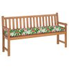 vidaXL Μαξιλάρι παλέτας Τροπική ζούγκλα 180 x 40 x 8 εκ. Ύφασμα Oxford