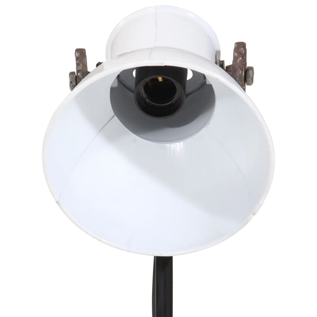 vidaXL Φωτιστικό Δαπέδου 25 W Λευκό 35x35x65/95 εκ. Ε27